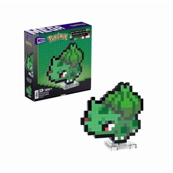 MEGA Pokemon Bulbasaur Building Toy Kit - 374 pc