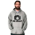 thumbnail image 5 of Oh Snap Shot Photography Photographer Hoodie Sweatshirt Women Men Brisco Brands X, 5 of 6