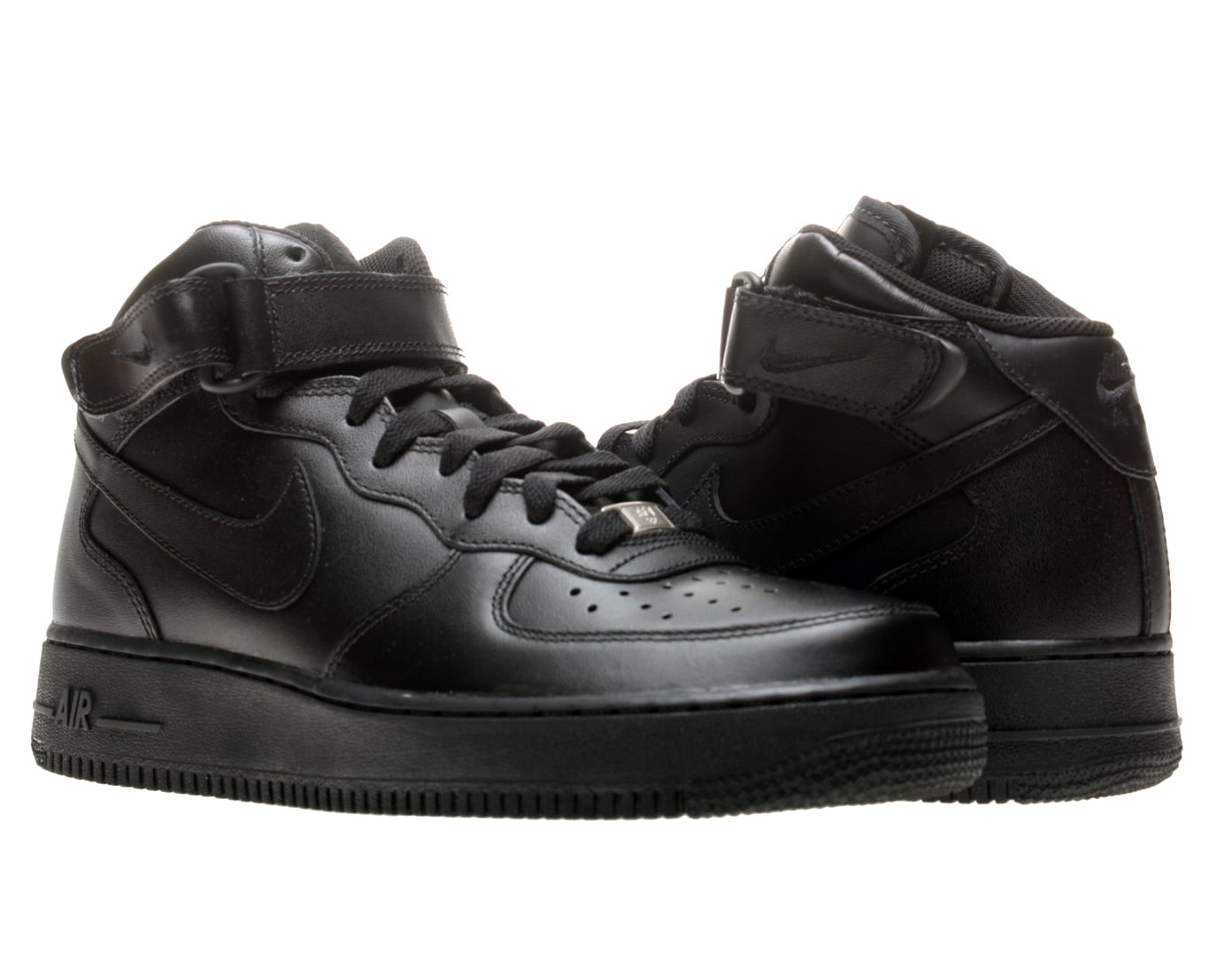 convertible Útil electo Nike Air Force 1 Mid '07 Mens Sneakers In Black 315123-001 - Walmart.com