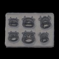 thumbnail image 3 of Techinal Keychain Epoxy Resin Mold Mini Cute Cow Necklace Pendant Silicone Mould DIY Crafts Jewelry Casting Tool, 3 of 13