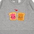 thumbnail image 3 of Inktastic Peanut Butter and Jelly Baby Sweatshirt, 3 of 4