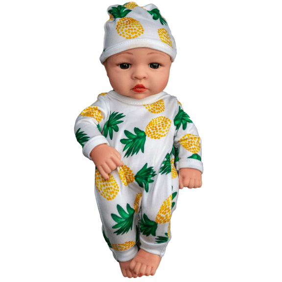 AmaMary 10-12 inch Reborn Baby Doll Clothes Set – Affordable & Cozy Outfits for All Seasons – Includes Onesies, Dresses, Sweaters & Sleeping Bags – Perfect Gift for Girls