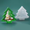 thumbnail image 3 of Bangcool Christmas Tree Silicone Mold DIY Xmas Tree Pendant Mold Resin Casting Mold, 3 of 10