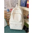 thumbnail image 4 of PRIYAL Polka Dot Backpack Cute Coquette Backpack with Lace Trim Kawaii Back Pack Everyday Daypack for Weekend, 4 of 12