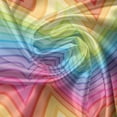 thumbnail image 5 of Ambesonne Rainbow Valance Pack of 2, Colorful Vivid Chevron, 54"X12", Multicolor, 5 of 5