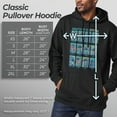 thumbnail image 5 of Men's Lilo & Stitch Emotions of 626 Pull Over Hoodie Black Small, 5 of 9