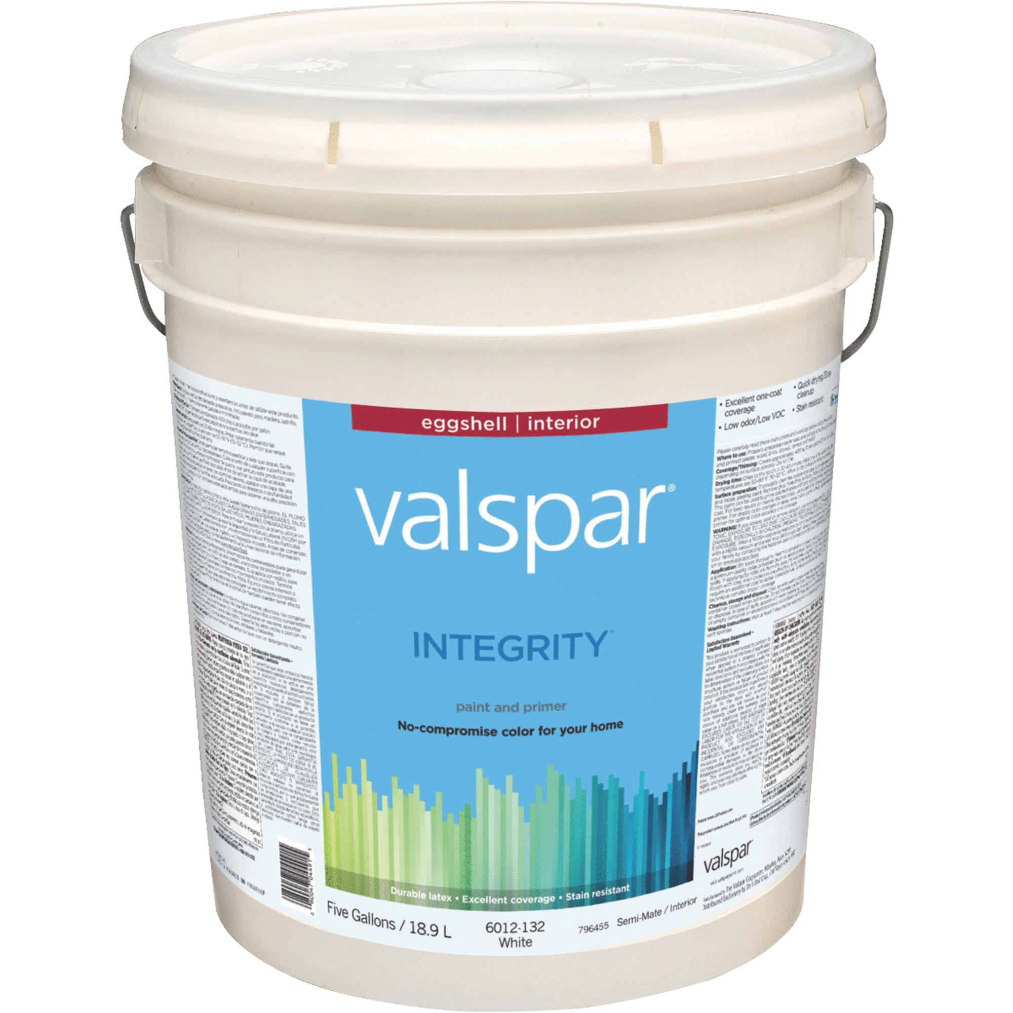 Valspar Valspar Integrity Latex Paint And Primer Eggshell Interior Wall