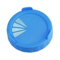 thumbnail image 2 of SPRING PARK Sprouting Lid for Mason Jars, Food Grade Mesh Plastic with Silicone Seal, Blue, 2 of 6