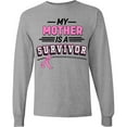 thumbnail image 3 of Inktastic My Mother is a Survivor Breast Cancer Awareness Long Sleeve T-Shirt, 3 of 5