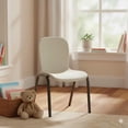 thumbnail image 2 of Lifetime Contemporary Children’s Stacking Chairs, 4-pack (Cream), 2 of 5