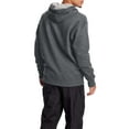 thumbnail image 2 of Champion Men's Powerblend Fleece Chest Script Logo Hoodie, up to Size 2XL, 2 of 5