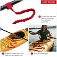 thumbnail image 3 of Kayak 4 Pack Kayak Paddle Leash Lightweight Stretchable Coiled Kayak Rod Leash Lanyard For  Boating Canoeing Fishing Kayaking, 3 of 7