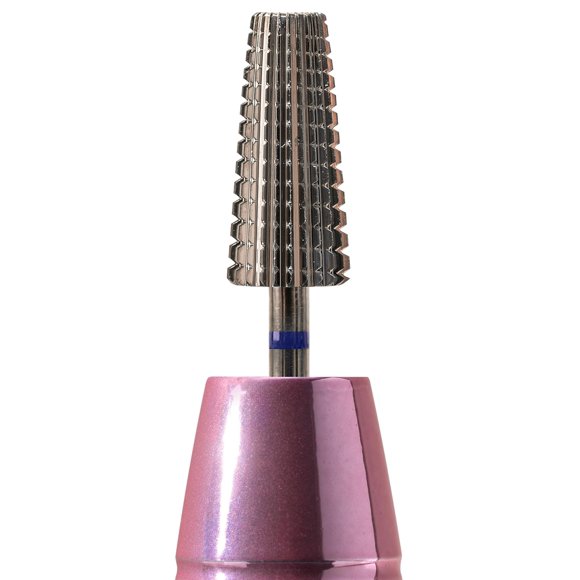 V Beauty Pure Brocas profesionales para uñas 5 en 1 (medianas) - Kit de taladro eléctrico para uñas para manicura, pedicura y arte 3D - Brocas portátiles EFile Nail Tech para técnicos de uñas, salón y
