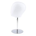 thumbnail image 1 of Adjustable Linen Cover Mannequin Head Hat Stand Display Rack Wig Holder, 1 of 5