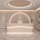 thumbnail image 2 of Luxury Lectern Reception Desk Front Desk Store Advisory Checkout Information Reception Desk Modern Comptoir Caisse Bar Furniture My Lux Decor Round, 2 of 6