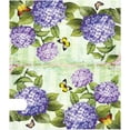 thumbnail image 4 of Hydrangea Floral Butterflies Decoration Mailbox Cover with Magnetic Strip Spring Mailbox Wraps Post Letter Box Cover Standard Size 21" X 18" for Garden Outdoor Yard Decor, 4 of 6
