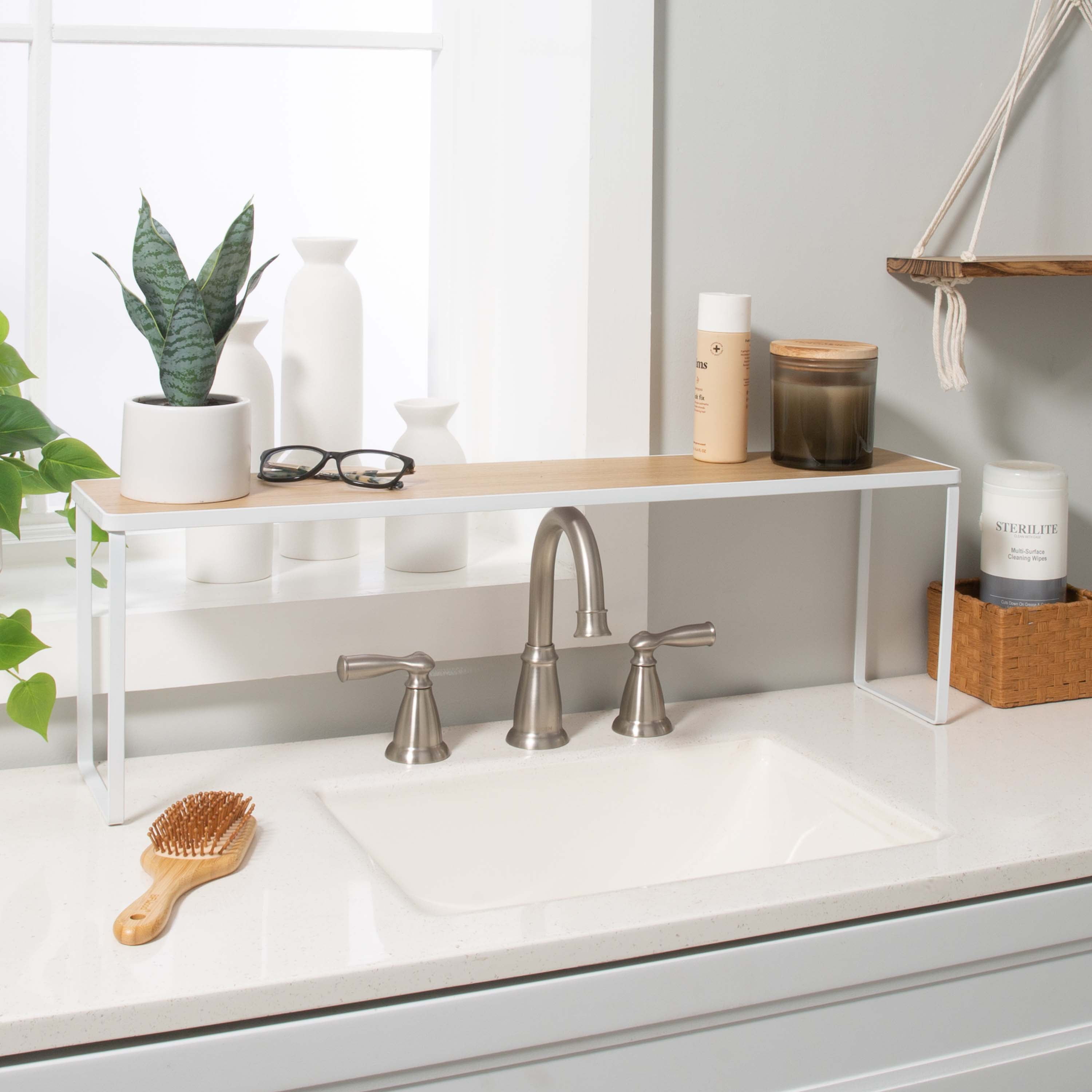 Organize It All Over the Sink Shelf in White