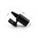 thumbnail image 3 of Silbatos de ciervo para coche, silbatos de advertencia para vehículos, motocicletas, accesorios de seguridad para coche (negro), 2 uds., 3 of 5