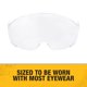 thumbnail image 5 of Visera DEWALT DPG22-SH con lente transparente antivaho para casco, 5 of 5