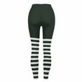 thumbnail image 5 of Felirenzacia Halloween Leggings for Women High Waist Tummy Control No See Through Opaque Seamless Striped Butt Lifting Pilates Compression Athletic Yoga Pants, 5 of 7
