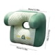 thumbnail image 3 of Almohada para la siesta en la oficina con soporte para cuello y espalda ZJT250120083 | Cojín lumbar ergonómico con tejido transpirable y refrescante | Reposacabezas y almohada para dormir boca abaj, 3 of 5