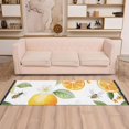 thumbnail image 2 of Yayeee Runner Rug for Bedroom 2'x6' Machine Washable Hallway Non Slip Mat, Orange Bees, 2 of 8