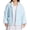 Blue, variant on Women's La Cera 8825X Plus 100% Polyester Honeycomb Fleece Bed Jacket (Pink 1X)