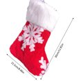 thumbnail image 3 of onlyliua ¡ Ofertas de Liquidación de Hoy Prime! Medias Of Navidad Decoración Medias Papá Noel Muñeco de Nieve Árbol de Navidad Colgante Bocadillos Dulces Bolsa de Regalo, 3 of 7