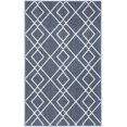 thumbnail image 2 of Nourison Modern Lines Geometric Denim 2' x 4' Area Rug, (2x4), 2 of 7