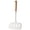 White B, variant on Cooking Spoon for Nonstick Cookingwares with Lengthed Wooden Handle,Silicone Spatula Spoon for Mixing, Scoop, and Scrape,12 in (White)