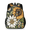 Bronze, variant on Adult Day of the Dead Backpack, Casual Daypack with Adjustable Shoulder Straps, Helloween Flower Skull Laptop Backpack for Work Travel Outdoor