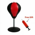 thumbnail image 6 of 1 * Desktop Tabletop Punch Punching Speed Ball Stress Buster Freestanding Boxing Bag Kit, 6 of 22