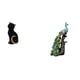 thumbnail image 1 of Figura de escritorio, estatua de gato, estatua de , figura decorativa creativa de resina, base antideslizante, adecuada para regalar, decorac, 1 of 8