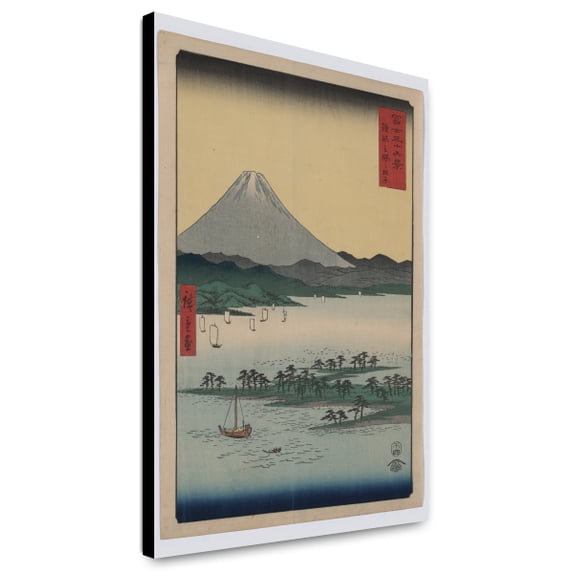 Canvas Print: Suruga Miho No Matsubara, 1858