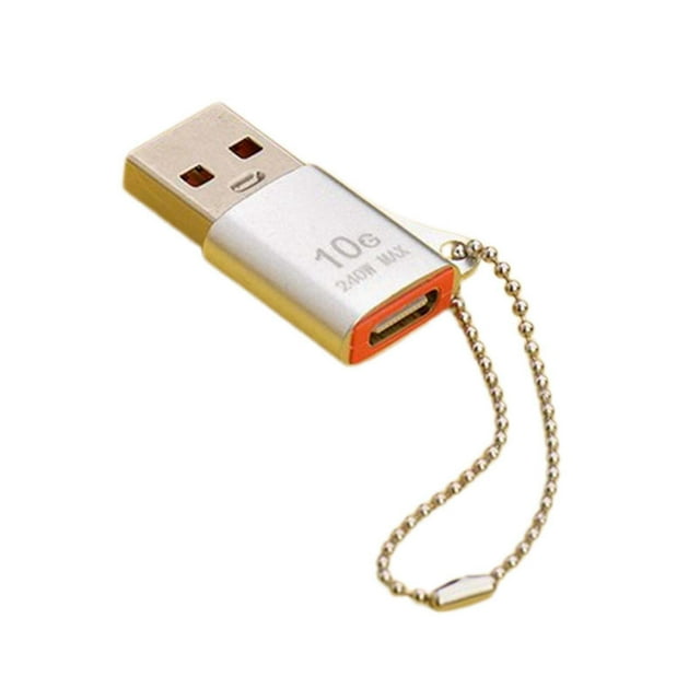 USB To Type C Adapter Fast Data Transfer & Super Compact Design! Perfect For MacBook Pro Chromebook And More Get Yours Today!