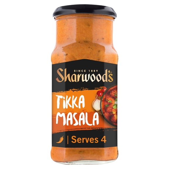 Sharwood's Mild Tikka Masala Curry Sauce 420g, Imported from Britain