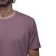 thumbnail image 3 of Playera Cuello Redondo Para Hombre De Algodón Pima y Tela Spandex Unbranded Co  Crew Neck Rosewood L, 3 of 6