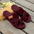 thumbnail image 4 of Orthopedic Sandals for Women - Mesh Flat Slippers Dressy Comfortable Flip Flops Wide Width Walking Summer Beach Vacation Shoes, 38, 4 of 6
