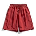 thumbnail image 1 of pstuiky Pantalones cortos casuales para hombre, Pantalones cortos de verano para hombre, de color liso, versátiles, con cintura elástica, para deportes al aire libre y playa., 1 of 3
