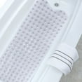 thumbnail image 3 of ZZkhGO Extra Long Non-Slip Bath Mat, 39x16 Inch Bathtub Shower Mat, Suction Cup Machine Washable Floor Pad, 3 of 4
