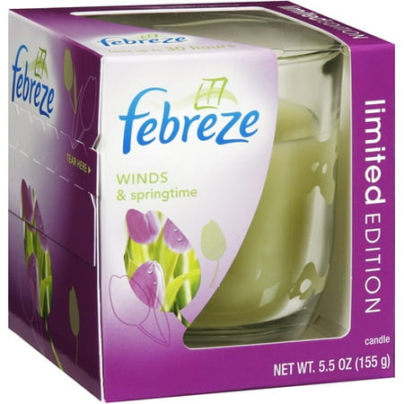 Febreze Candle Springtime Winds, 5.5 oz