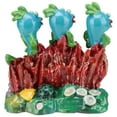 thumbnail image 3 of Marina Polyresin Ornament, Fish Trio, 3 of 3