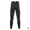 thumbnail image 1 of Leggings de Compression pour Hommes Pantalons de Course Entraînement Physique Jogging, 1 of 9