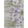 thumbnail image 2 of Addison Rugs Chantille Indoor/Outdoor Transitional Floral Purple Washable Rectangle Rug, 3' x 5', 2 of 6