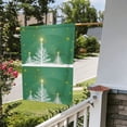 thumbnail image 5 of Easygdp Christmas Green Garden Flag Yard Flag Welcome Flag, Double-Sided, Weather Resistant for Outdoor Decor - 28"x40", 5 of 9