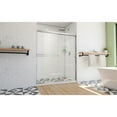 thumbnail image 2 of Dreamline Sdab60a700vxx Clear 60"W x 70-3/8"H, 1/2" Thick Semi Frameless Bypass Shower Door, 2 of 6