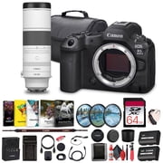 Canon EOS R5 Mark II Mirrorless Camera 45MP Full-Frame Hybrid Camera 8K Video 6536C002 Canon RF 200-800mm Lens + More International Model