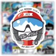 thumbnail image 4 of 50Pcs Skiing Stickers, Snowboard Stickers, Winter Ski Sports Stickers, Adventure Nature Outdoors Waterproof Vinyl Stickers for Teens Adults Laptop Wat, 4 of 4