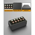 thumbnail image 2 of Cubilux AS-R1 4-Way Audio Splitter Box - 4-Channel Stereo RCA Splitter - Aluminum Alloy (1 in 4 Out), 2 of 7