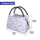 thumbnail image 2 of Fotbe Purple Butterfly Bolsa Térmica Portátil con Estampado, Bolsa de Entrega de Alimentos Aislada, Bolsa Reutilizable de Gran Capacidad para Comidas y Supermercado, 2 of 6